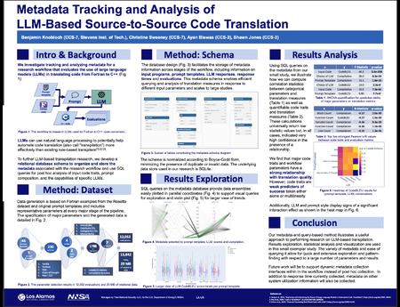 Metadata Tracking and Analysis of LLM-Based Source-to-Source Code Translation